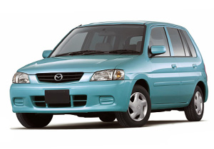 EVA коврики на Mazda Demio I (DW) правый руль 1996-2003