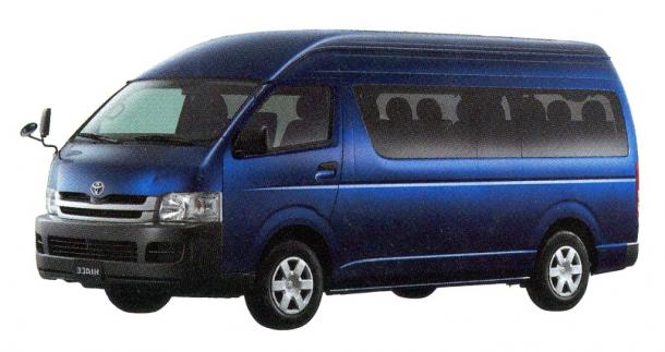 EVA коврики на Toyota HiAce (H 200) 2004-2010 (правый руль)	